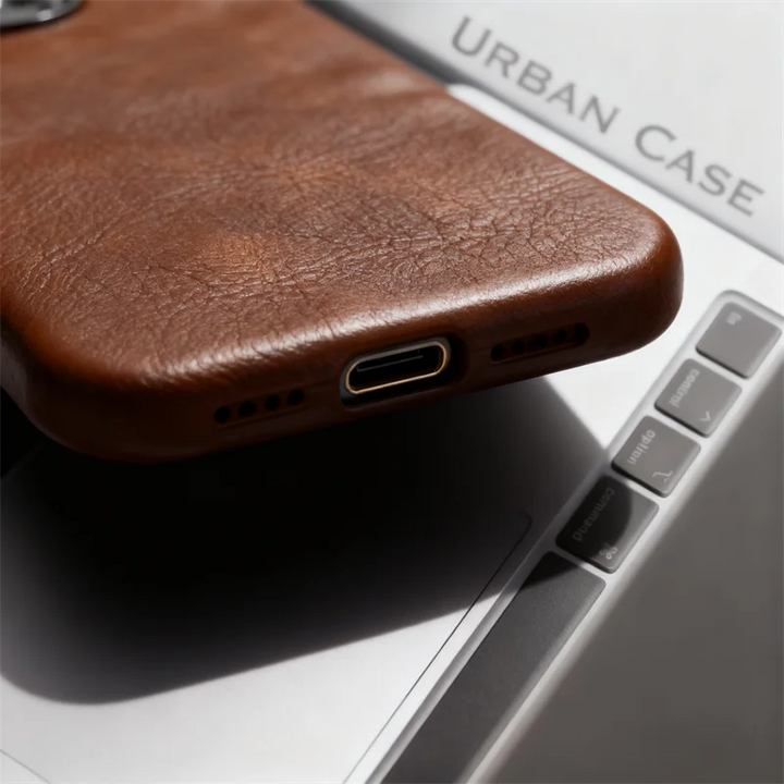 Retro Crazy Horse Leather Magnetic Phone Case for iPhone 17 16 15 Pro Max 12 13 14 Matte Wireless Charge Shockproof Back Cover