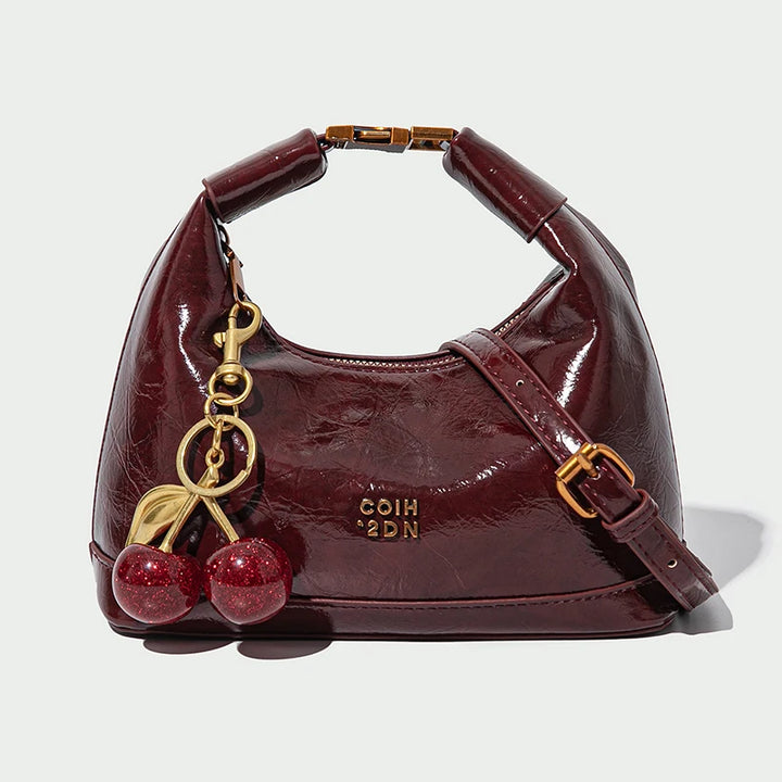 Fashionable Valentine's Day personalized simple women's bag with exquisite and elegant pendant, women's shoulder crossbody bag