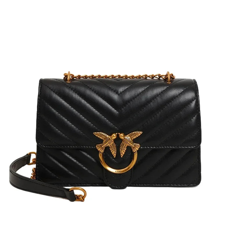 High End Luxury Women Handbag Elegant Leather Tote Fashionable Crossbody Bag Vintage Shoulder Bag Designe