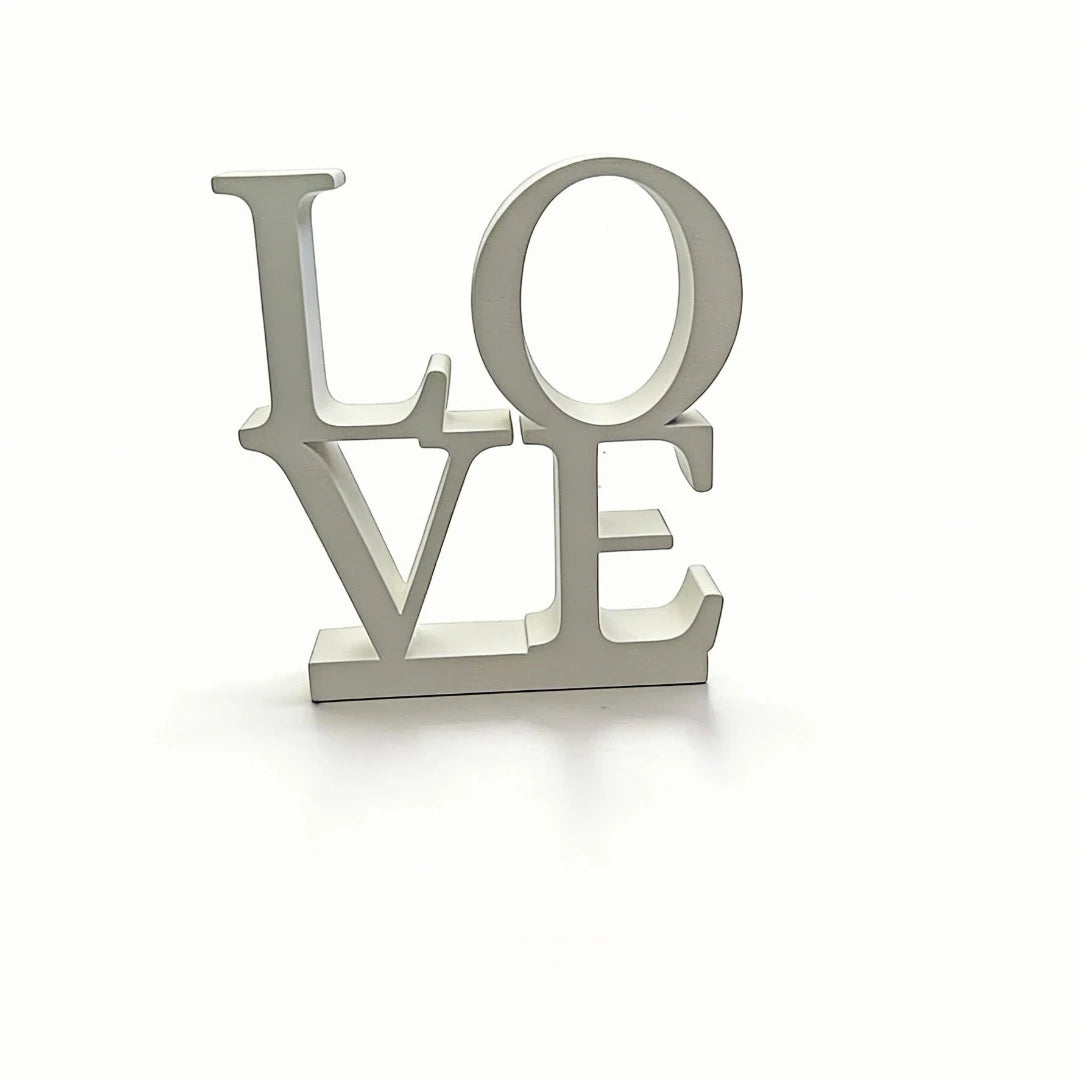 Valentine's Day LOVE Letter Desktop Ornament Romantic Wedding Room Prop Simple Ins Style Decoration for Desktop