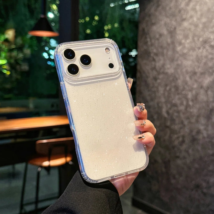 Transparent Black/Transparent Purple For iphone 17 pro max 17 Air 17 case