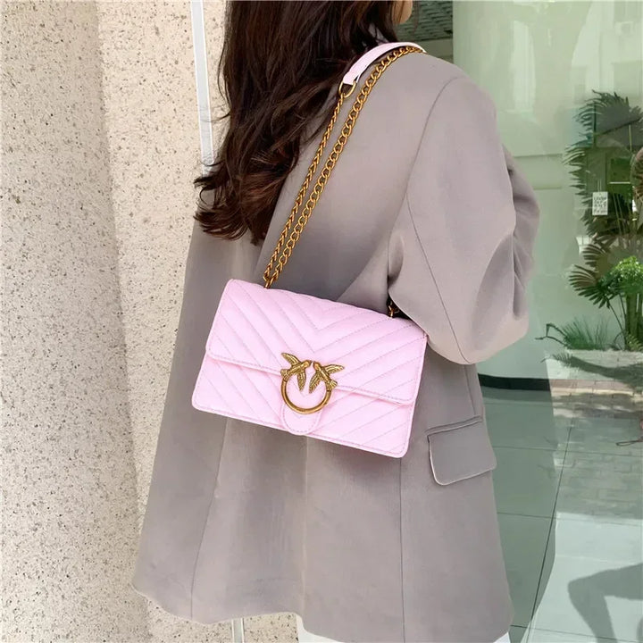 High End Luxury Women Handbag Elegant Leather Tote Fashionable Crossbody Bag Vintage Shoulder Bag Designe