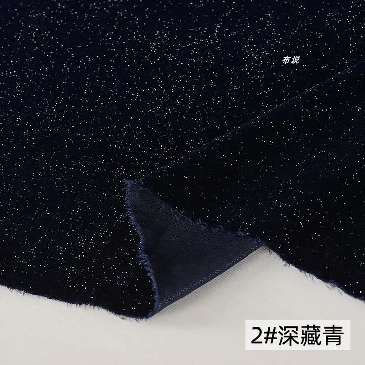 50X140Cm Bright Velvet Fabric Cloth Woven Shiny Beautiful Cloth DIY Handicrafts Jewelry Sewing Material Designer Clothing Cloth